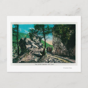 Das Tor des Teufels, LoweMt. Lowe, CA Postkarte