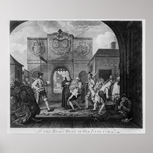 Das Tor von Calais oder das Riffriff Poster (Vorne)