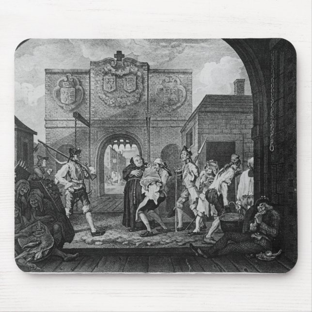 Das Tor von Calais oder O das Roastbeef Mousepad (Vorne)