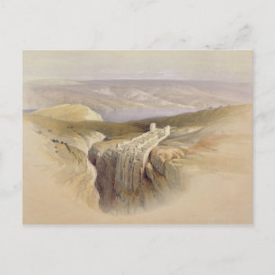 Das Tote Meer in Richtung Moab, Band II Postkarte