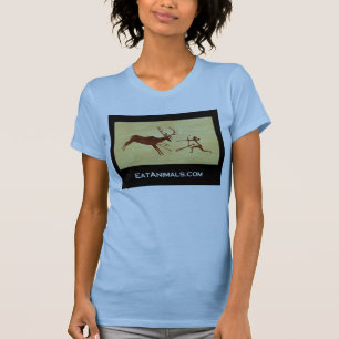 das Trägershirt EatAnimals.com-Damen T-Shirt