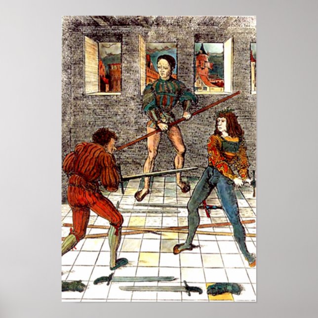 Das Training - ein kleines Plakat (Vorne)