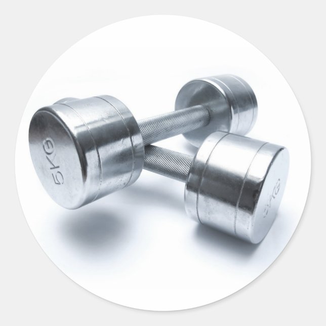 Das Trainings Tank Top Runder Aufkleber