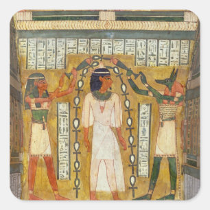 Das Trankopfer der Toten Quadratischer Aufkleber