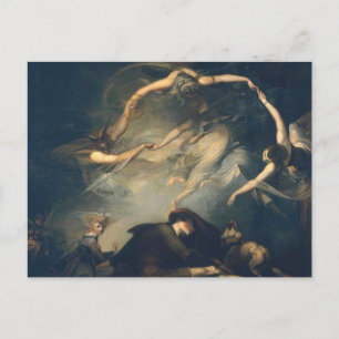 Das Traumparadies der Hirten verlor Henry Fuseli Postkarte
