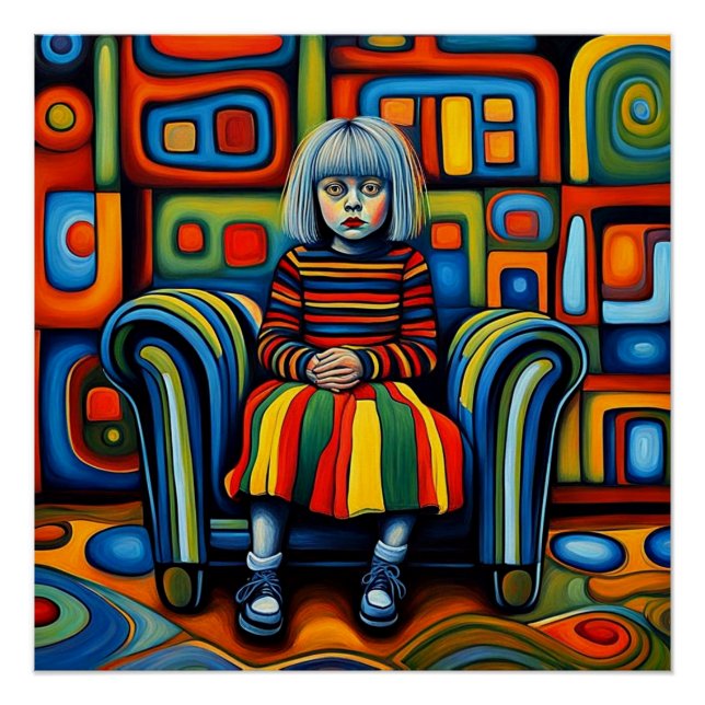 Das traurige Kind Poster (Vorderseite)