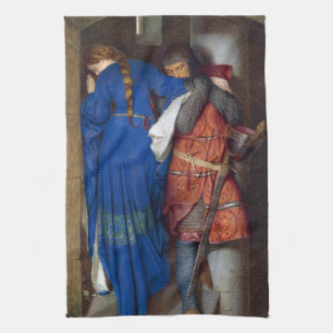 Das Treffen auf den Treppen von Turret von F. W. B Geschirrtuch