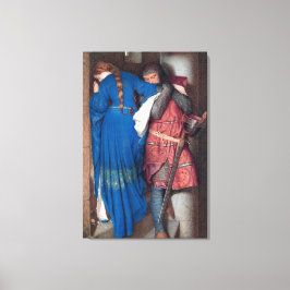 Das Treffen auf den Treppen von Turret (von F.W. B Leinwanddruck