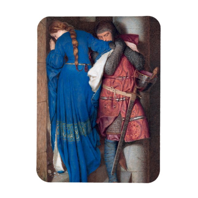 Das Treffen auf den Treppen von Turret (von F.W. B Magnet (Vertikal)