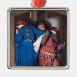 Das Treffen auf den Treppen von Turret (von F.W. B Ornament Aus Metall