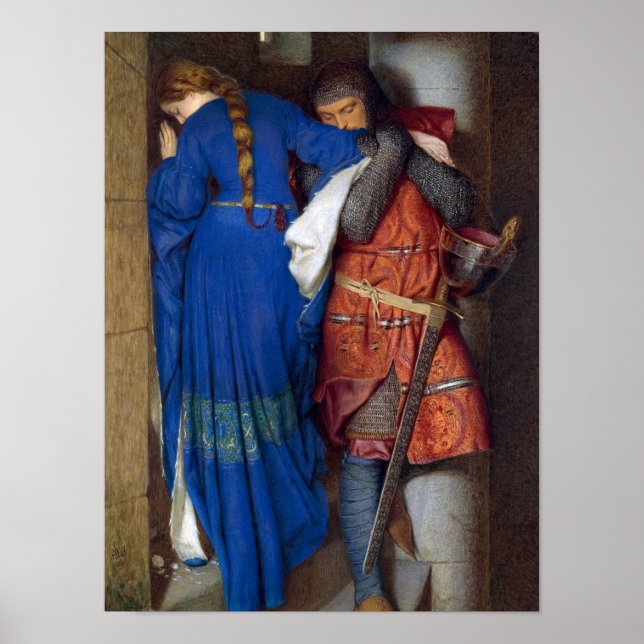 Das Treffen auf den Turret-Treppen von Burton Poster (Vorne)