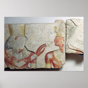 Das Treffen von Pharao und Horus Poster
