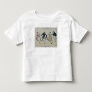 Das "Trenis" Quadrille, überziehen 19 von 'Le Bon Kleinkind T-shirt