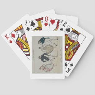 Das "Trenis" Quadrille, überziehen 19 von 'Le Bon Spielkarten