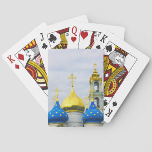 Das Trinity Sergiv Kloster Sergiv-Posad Spielkarten