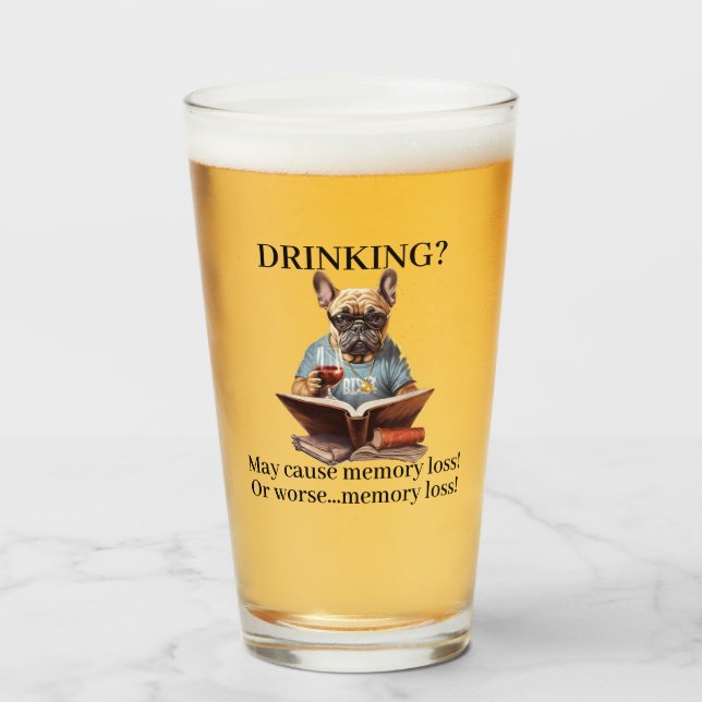 Das Trinken von Fremdsprachen kann zu Speicherverl Glas (Vorne (Gefüllt))