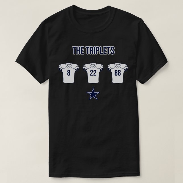 Das Triplets Dallas Cowboys TShirt (Design vorne)