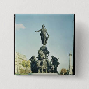 Das Triumph der Republik, 1879-99 Button