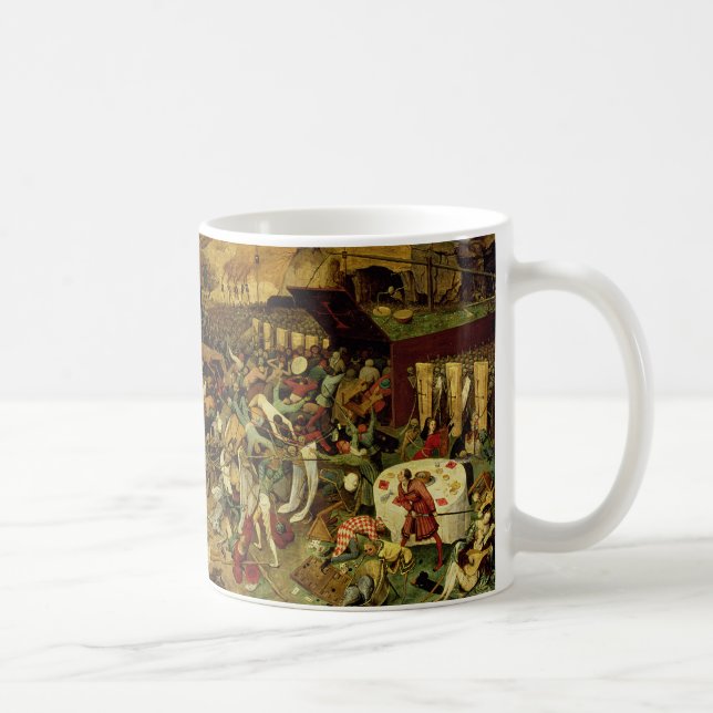 Das Triumph des Todes, c.1562 (Öl auf Platte) Tasse (Rechts)