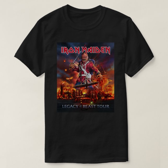 Das Trooper Maiden 2021 Classic T - Shirt Geschenk (Design vorne)