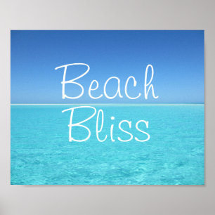 Das Tropenparadies Beach Bliss Poster