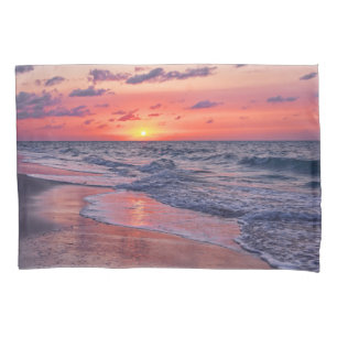 Das tropische Bahamas Sunset Paradise Beach Kissenbezug