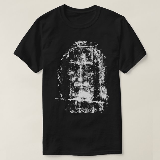 Das Tuch von Turin Jesus Christus Gesicht Premium T-Shirt (Design vorne)