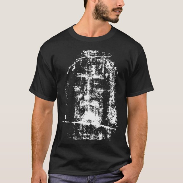 Das Tuch von Turin Jesus Christus T-Shirt (Vorderseite)