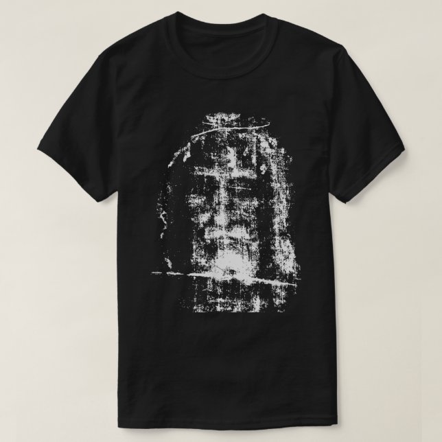 Das Tuch von Turin Jesus Christus T-Shirt (Design vorne)