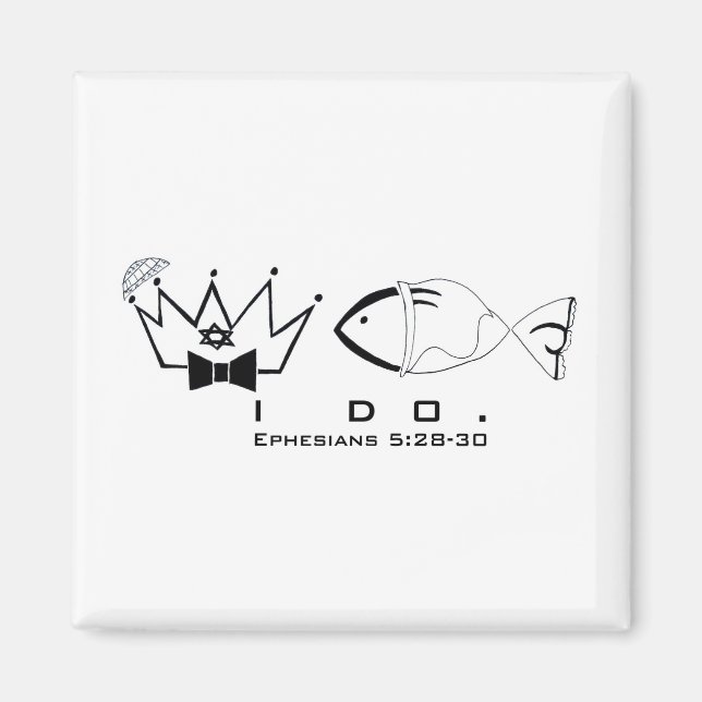 Das tue ich. Magnet (Vorne)