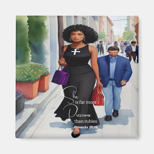 Das tugendhafte Magnet der Frau (Vorne)