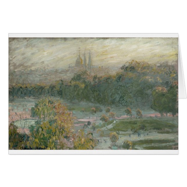Das Tuileries. Studie (1876) (Vorderseite (Horizontal))