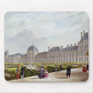 Das Tuileries während der Wiederherstellung Mousepad