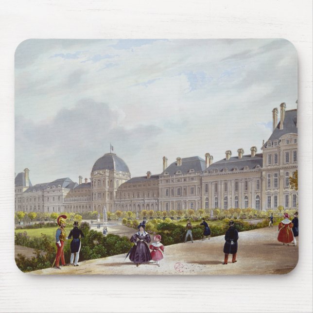 Das Tuileries während der Wiederherstellung Mousepad (Vorne)