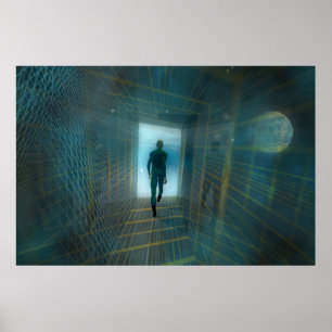 Das Tunnelplakat Poster