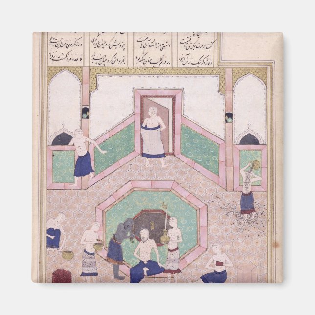 Das türkische Bad Magnet (Vorne)