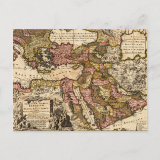Das türkische Reich Postkarte