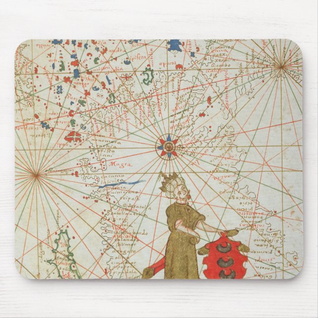 Das türkische Reich, von einem Seeatlas, 1646 Mousepad (Vorne)