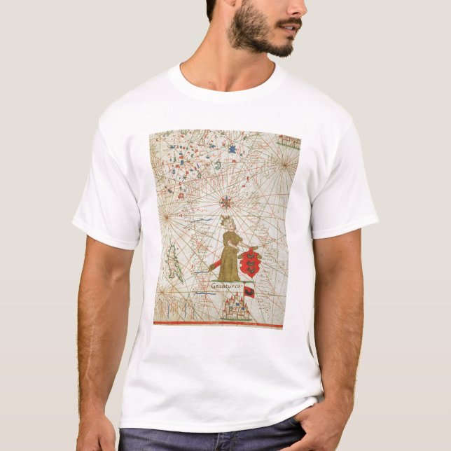 Das türkische Reich, von einem Seeatlas, 1646 T-Shirt (Vorderseite)