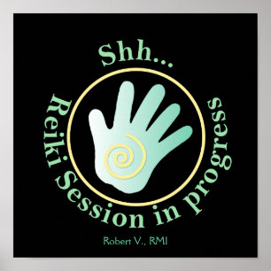 Das Türschild darf nicht verzerrt werden Poster