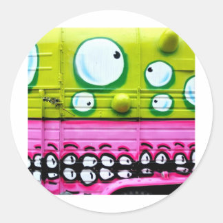 Das tut meinen Augen weh Runder Aufkleber