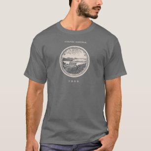 Das Tygart Carr China Verdammungs-Platte T-Shirt