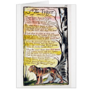 "Das Tyger", Platte 6 (Bentley 42)