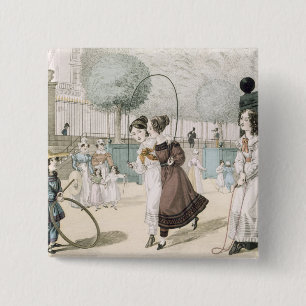 Das überspringende Spiel, überziehen 115 von "Le Button