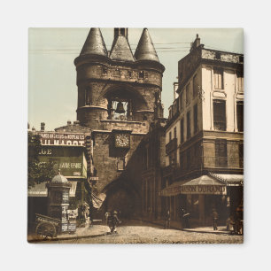 Das Uhrentor, Bordeaux, Frankreich Magnet