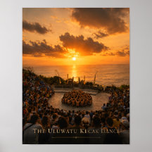 Das Uluwatu Kecak Tanzposter