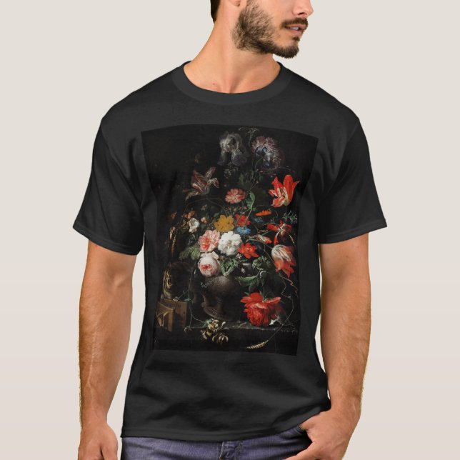 Das umgedrehte Bouquet von Abraham Mignon T-Shirt (Vorderseite)