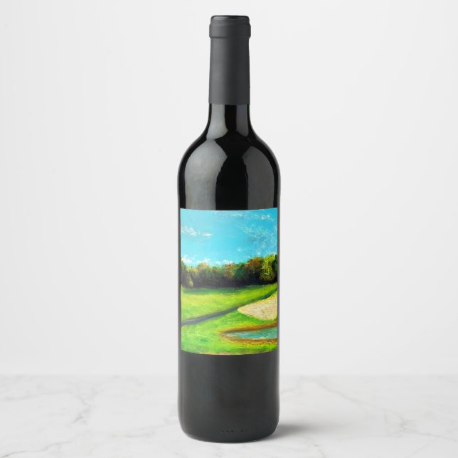 Das Umweltzeichen Weinetikett (Vorderseite)