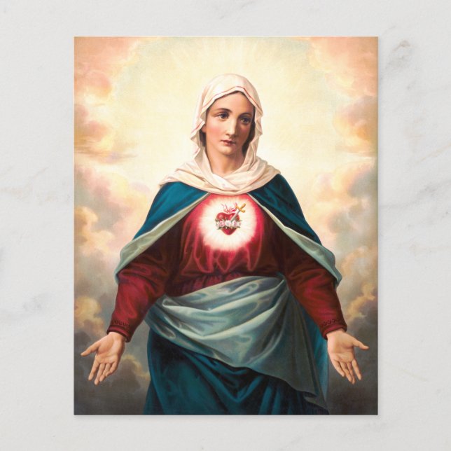 Das unbefleckte Herz Marias (Vorderseite)