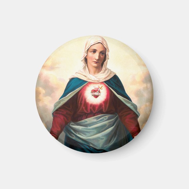 Das unbefleckte Herz Marias Magnet (Vorne)